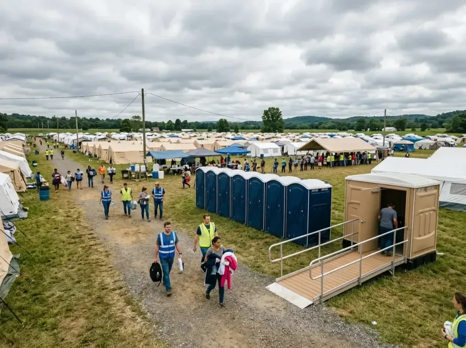 disaster-relief-camp-restrooms-010 — frequently asked questions, Dumpster & Portable Bathrooms Rental in Rockwood, MI